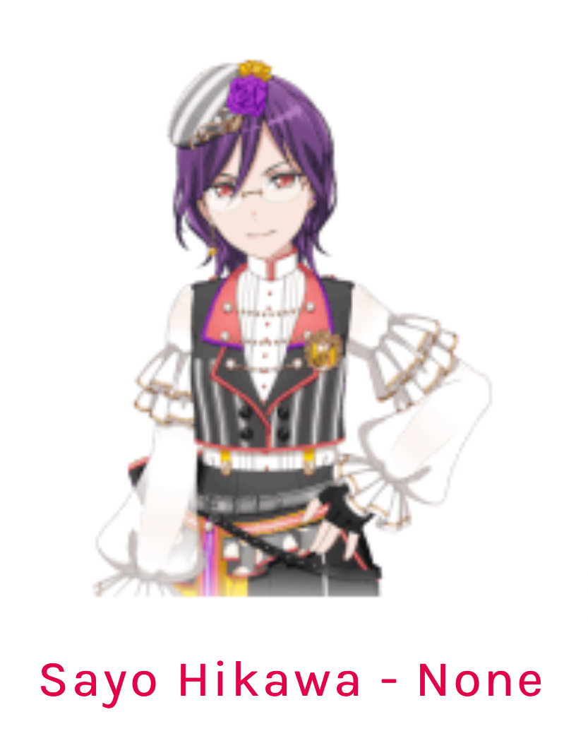 My favorite Sayo costume💕💕