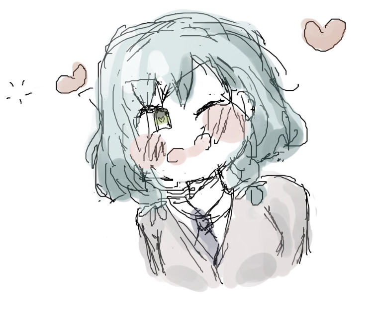 Today i tried to draw hina.. hope u like it