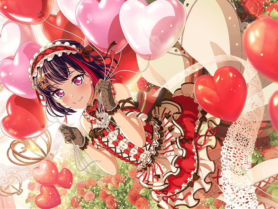 Why doesn't ran have a valentine limit card? п_п