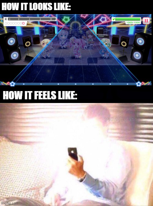     Can't even see the tap notes

      How are you guys playing like this?
Maybe it's because I use...