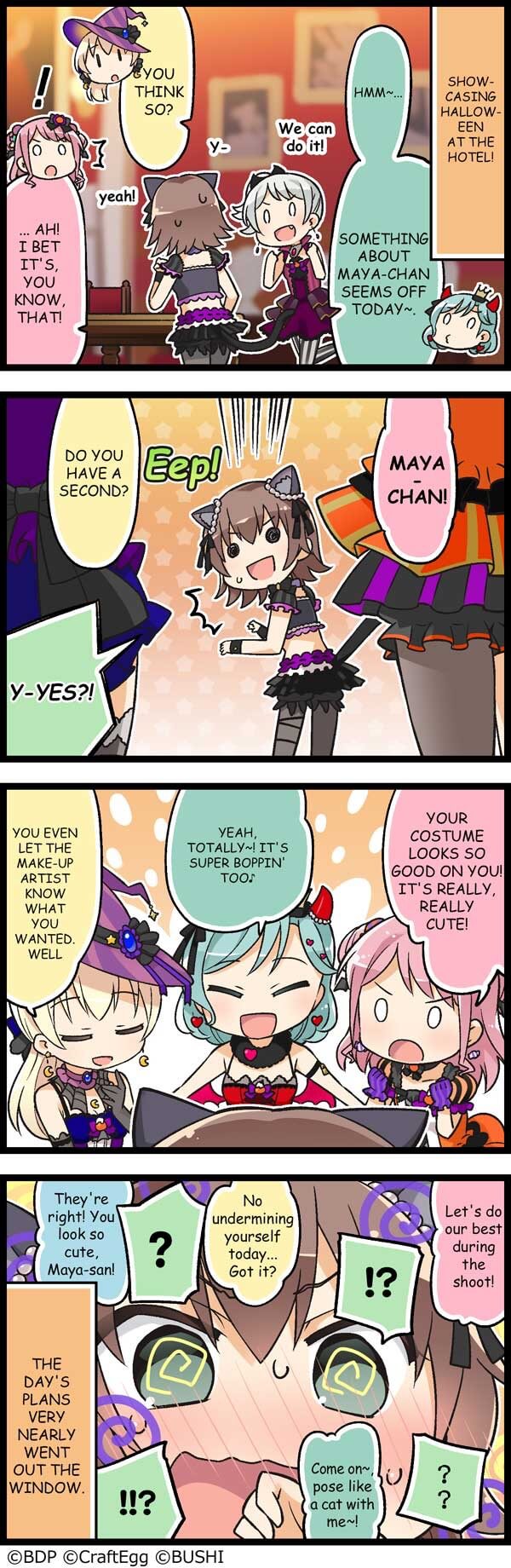 This comic is so precious!! Watching Maya getting confused and flustered from all the comments...