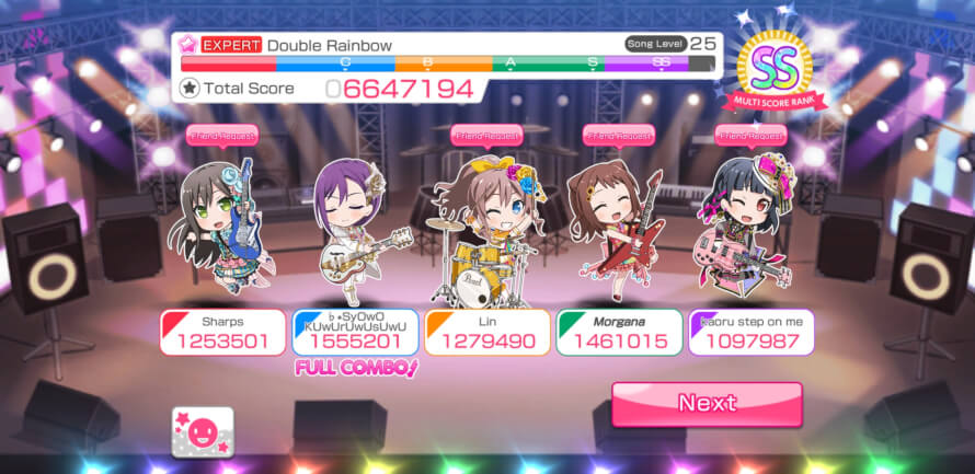 Oh boy it's everyone's favourite Poppin' Party member

   K A O R U   