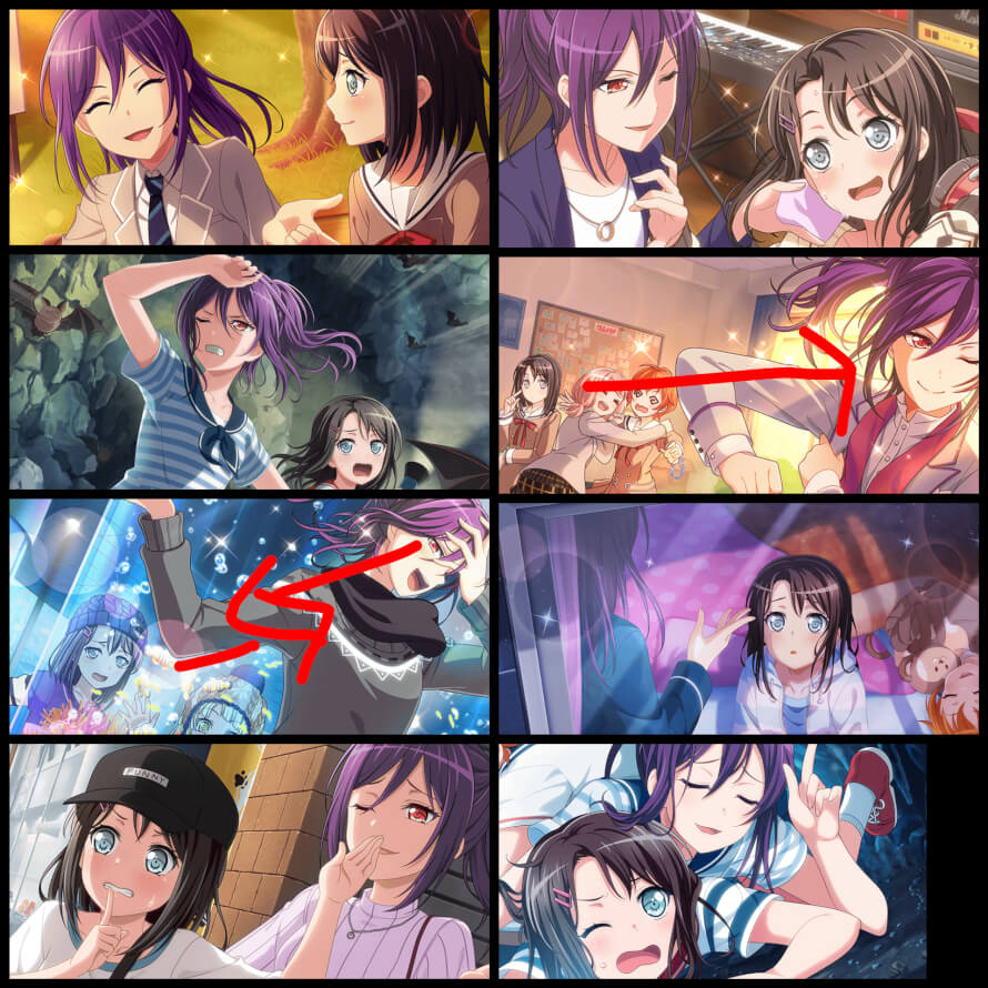Some evidence of kaomisa,in the kaoru card, a fleeting creature ,i think kaoru is looking...
