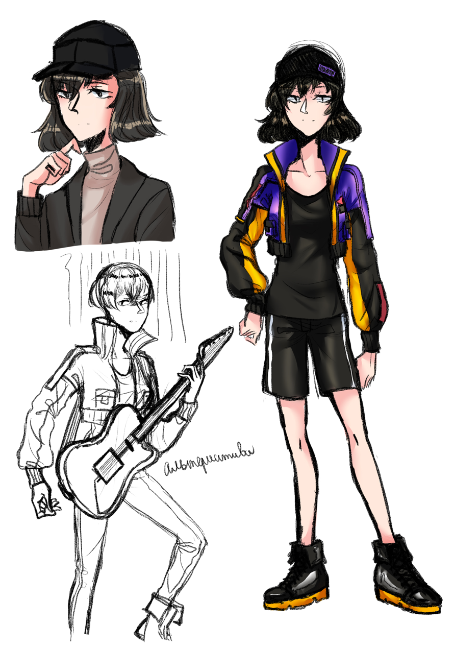 welp this is Yamato fem version i guess...i don't really like how it turned out but it's okay i...