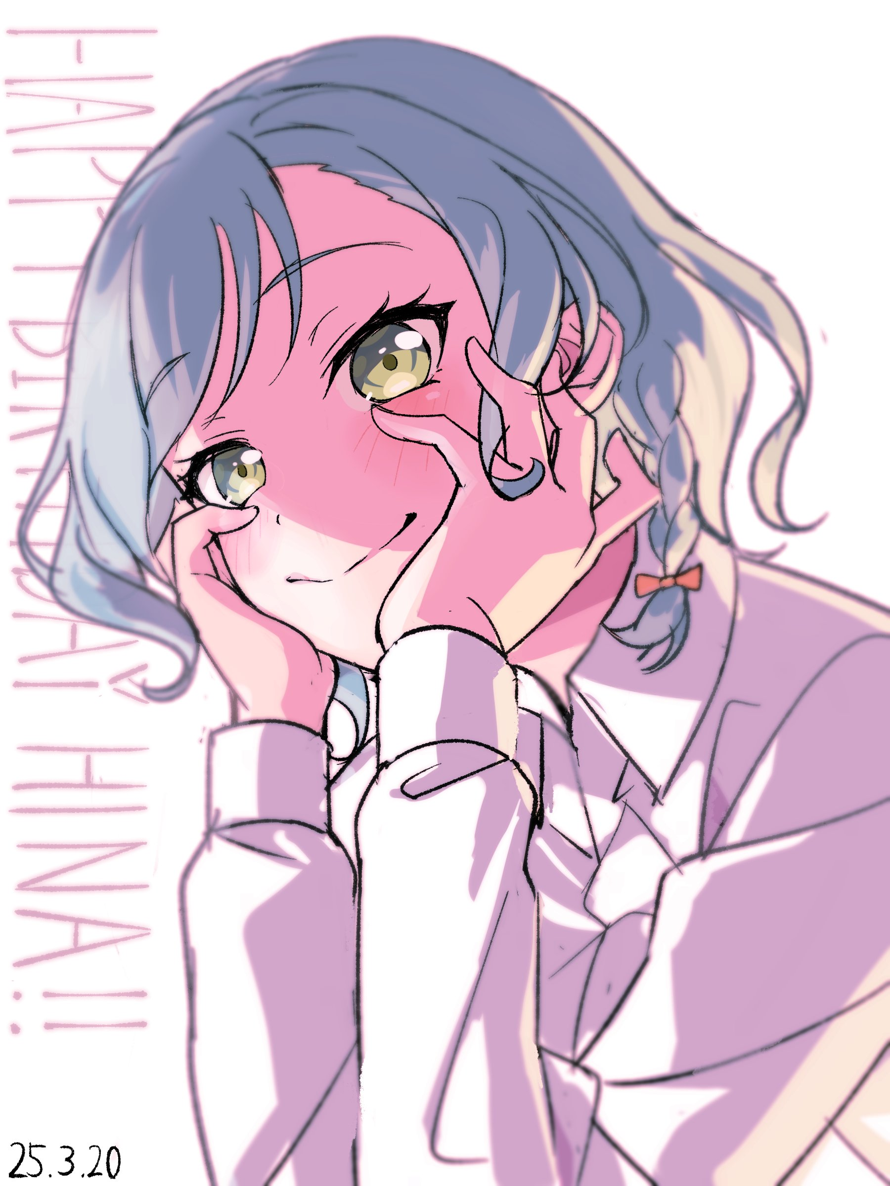 Mar. 20 is the birthday of Hina Hikawa  Pastel Palettes , we wish you all the best, thanks so much.