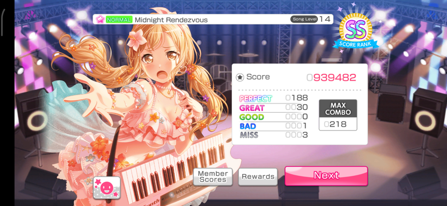 My first SS score! 🥰