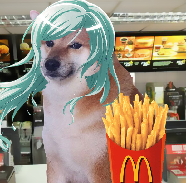   SAYO ON MCDONALDS, WHAT WILL SHE ORDER

i'm so sorry...