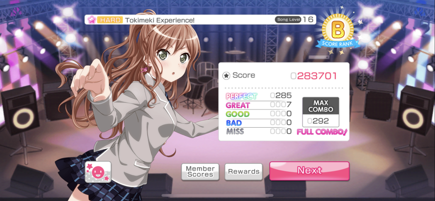 First full combo : 