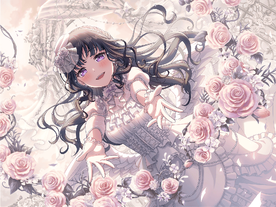 Otanjoubi omedeto, Rinko senpai  Rinko Shirokane  Roselia  ! Arigatou! 