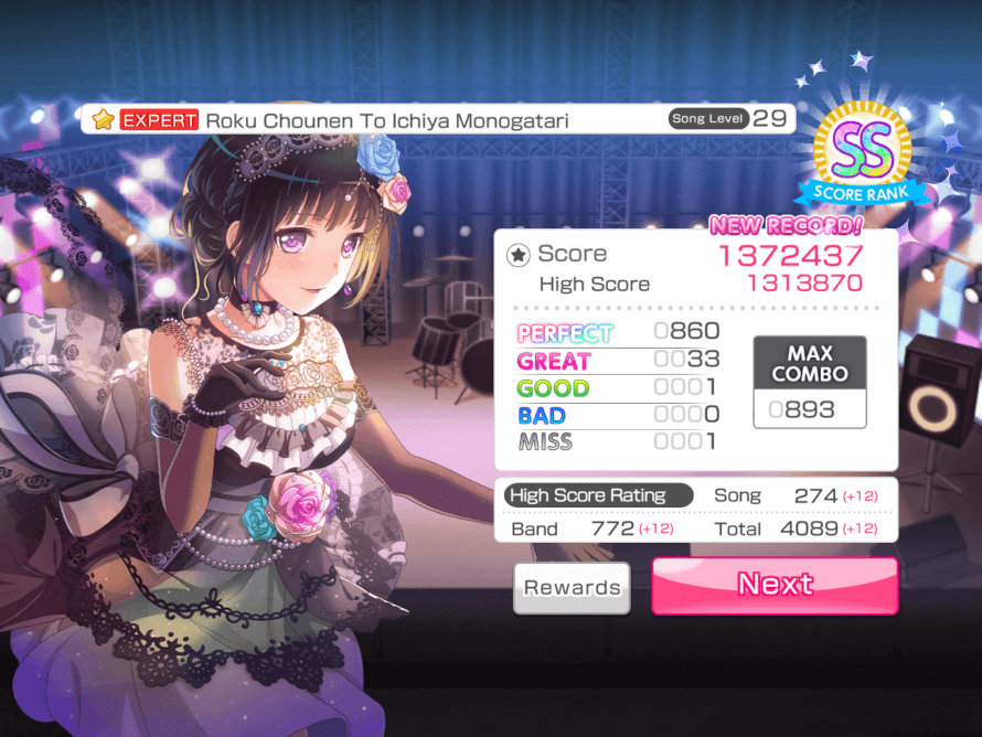 NOOO I WAS SO CLOSE TO GETTING A FULL COMBO ON SIX TRILLION YEARS AND I MISSED THE LAST TWO NOTES...