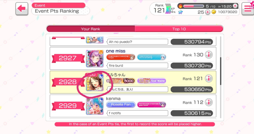 That's what my effort is, or actually my ass.