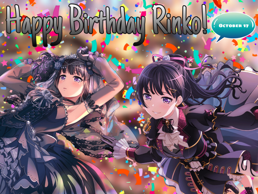 Happy Birthday Rinko!!