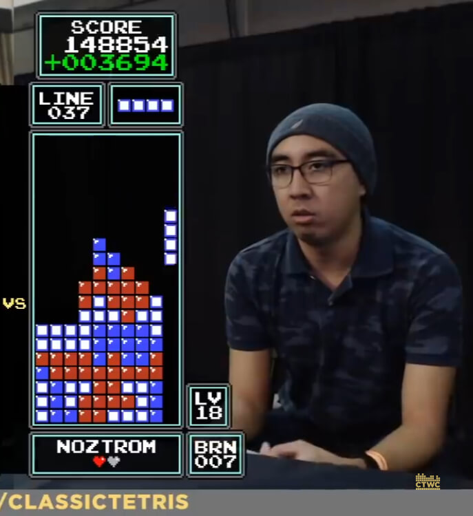 A little known fact about me:

I am also a Tetris player and I play NES Classic Tetris on the...