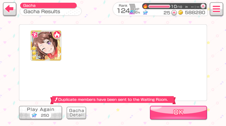 stopppppppppp...................im still soloing in the wedding box hoping for tomoe and i saw the...