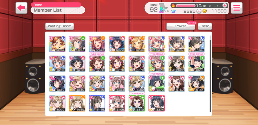 I am sad.
I only have 2  Tae cards and 3  Arisa and Rin cards </3 