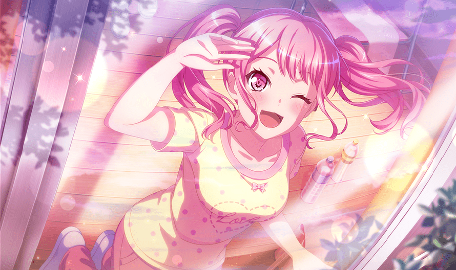 so aparently this is the aya card... she's so beautiful