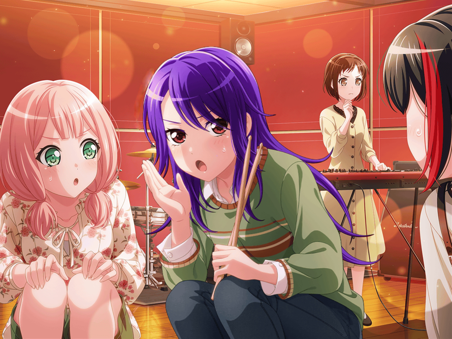 Tomoe but Ako's hair and eye color