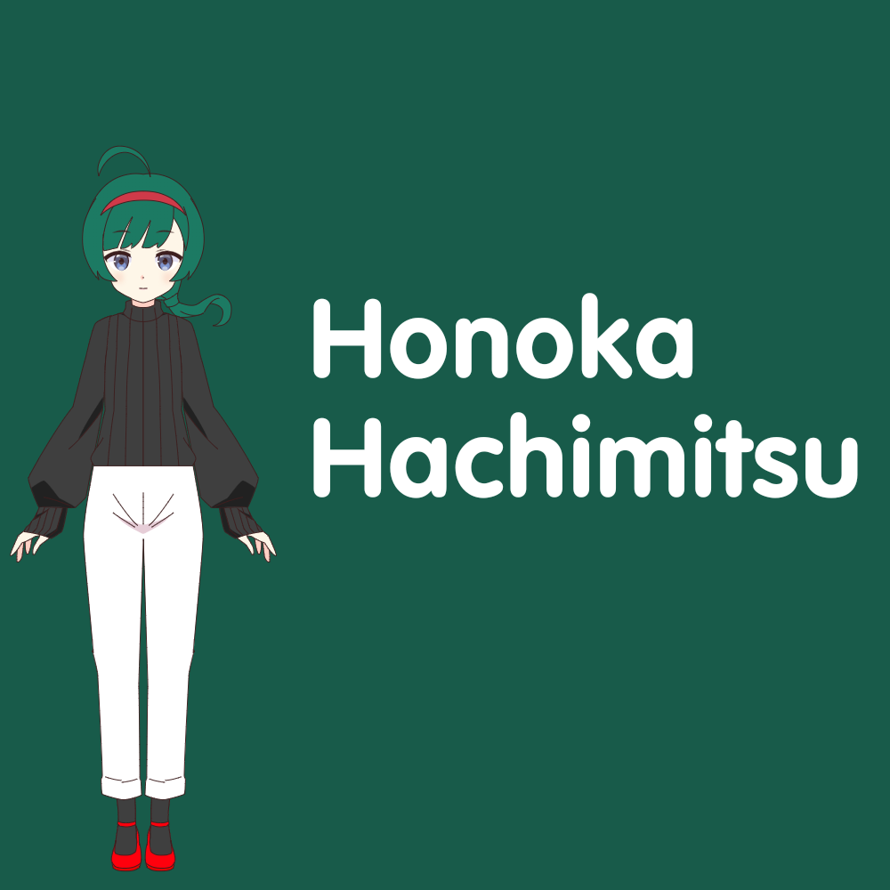 Meet Honoka Hachimitsu, the bassist of Orbit in her casual outfit. Atsuko's childhood friend, she is...