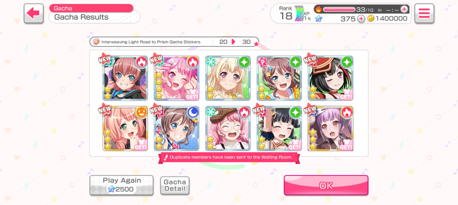   AHHHH! AYA CAME HOME~♪  

 color=gold Chisato /color  and  color=blue Hina /color  please come...