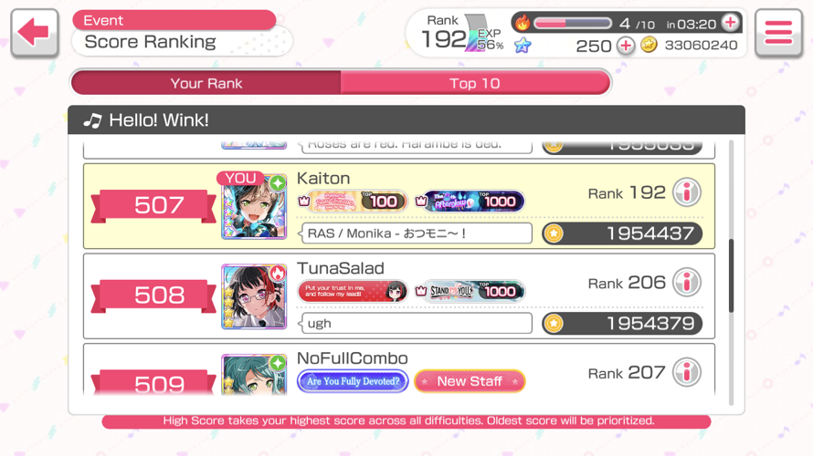 Huh. Talk about a coincidence.

       I love finding community members in different places.