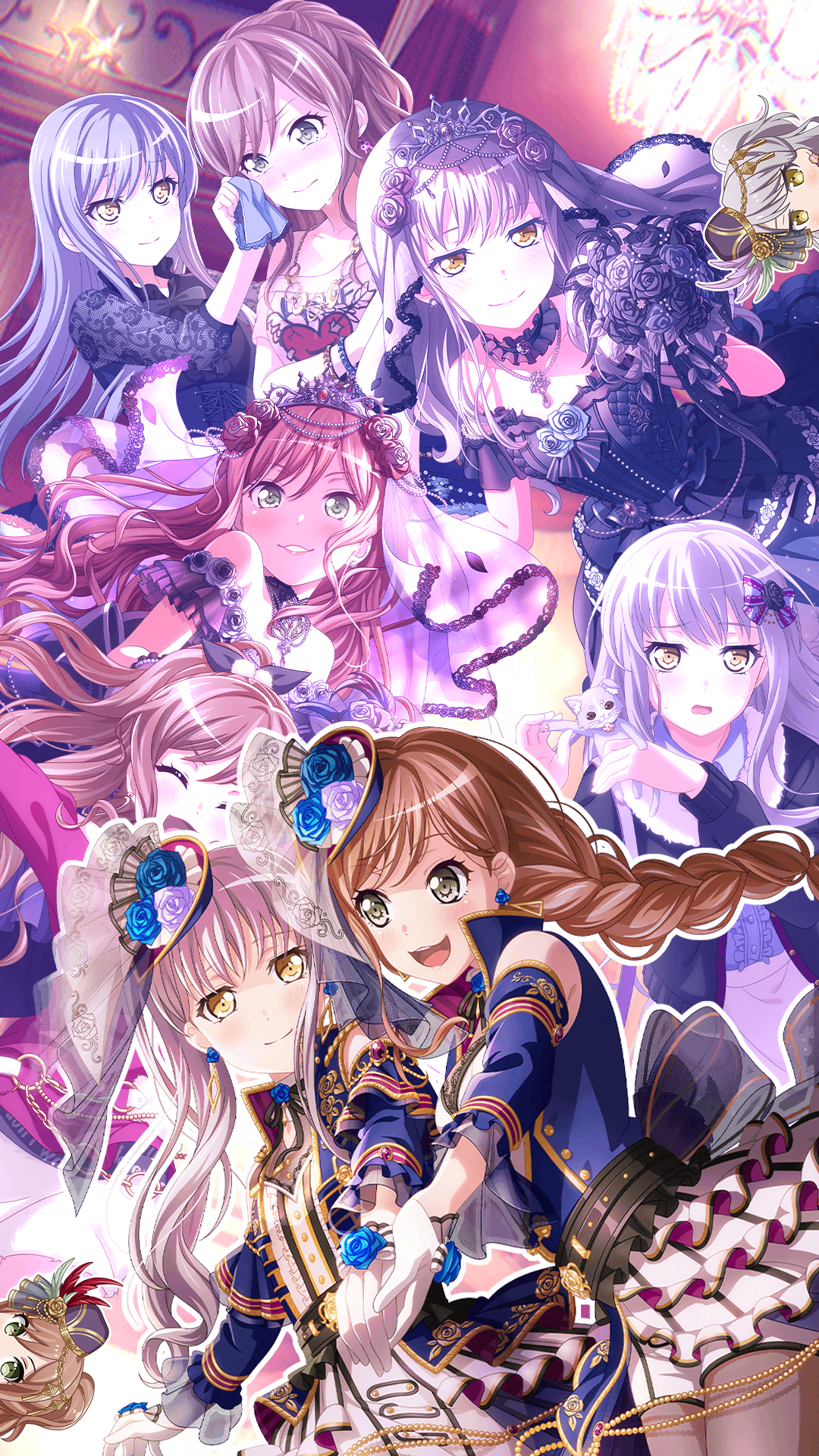 i made a yukilisa phone wallpaper, it's my first time also i need to vent  again, it's a kind... | Feed | Community | Bandori Party - BanG Dream!  Girls Band Party