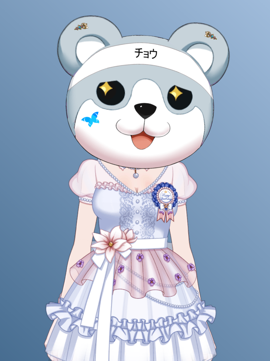   Happy Birthday to Mashiro!  

Had made Michelle but in Special Birthday outfit, one thing...