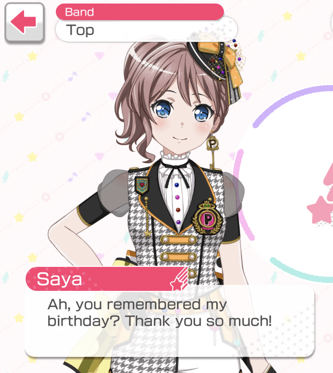   To my one and only BEST best girl  :

    Happy Birthday Saya!...