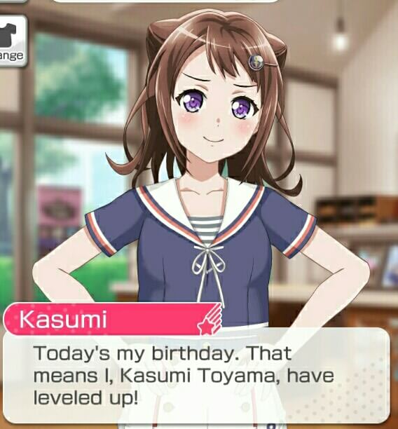 Happy birthday Kasumi!