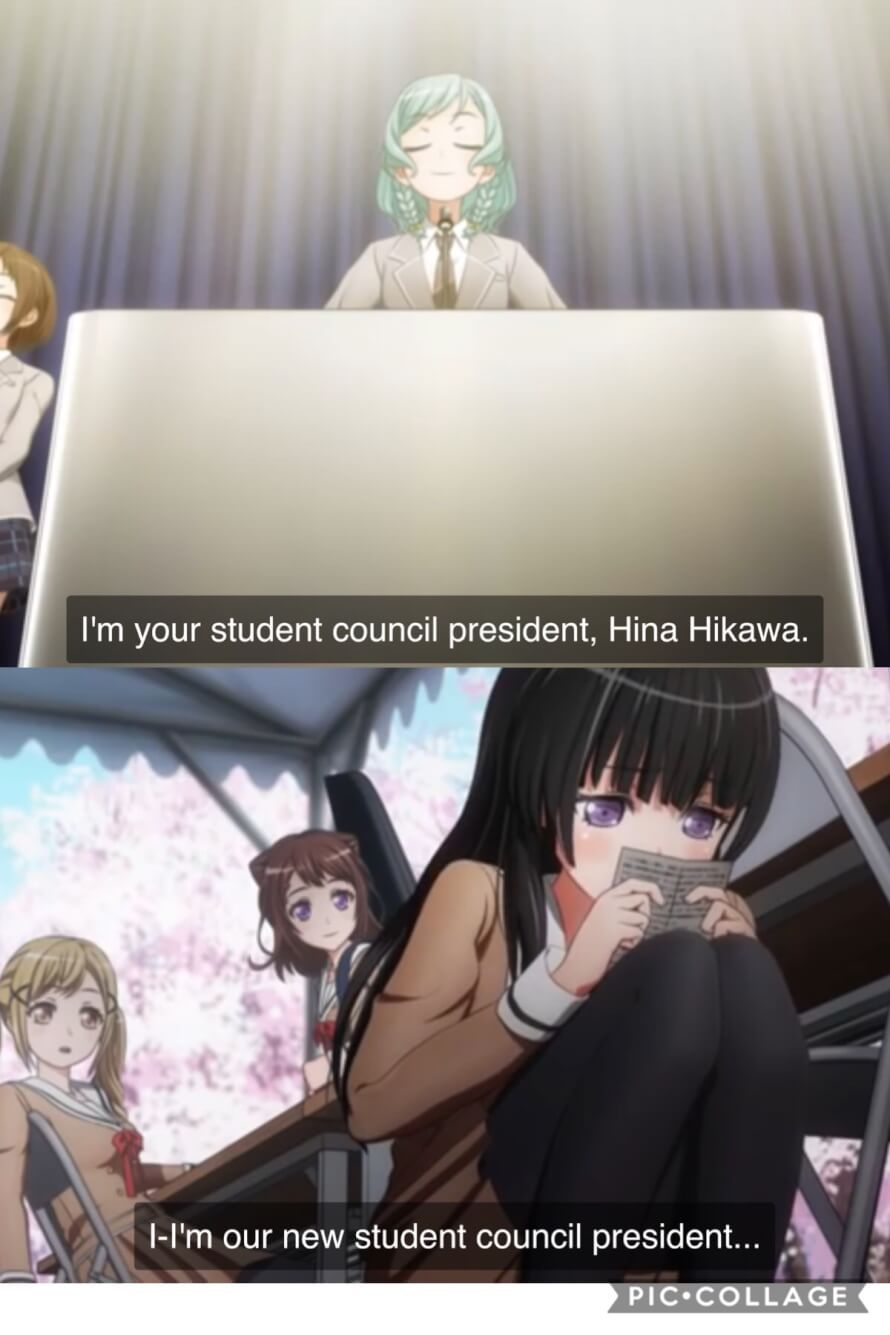 Best girls are student council presidents 

You’re doing great Hina and Rinko I love you now step...