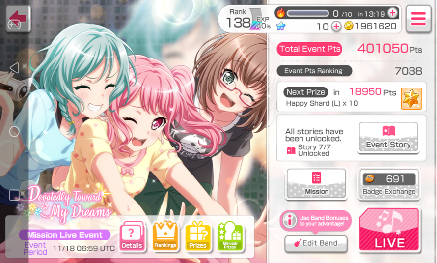 I'm praying to Atua 
PLEASE grant me with another Top 10000 title, I'm begging you.