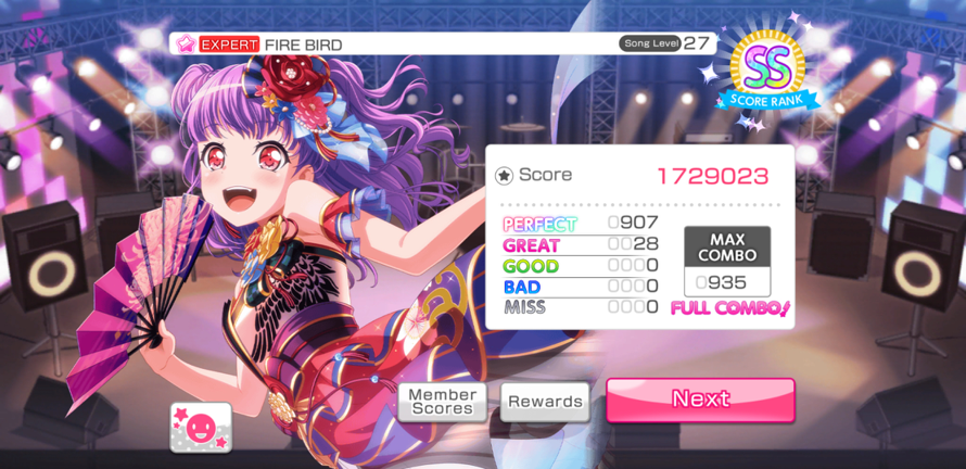    MY HANDS ARE SHAKINGGGGG

  I finally got the FC  

Acc is so bad

  BUT FINALLY THE FC IS...