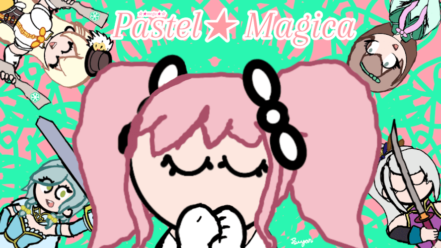 A drawing I made for my friend ☆★megu★☆. 