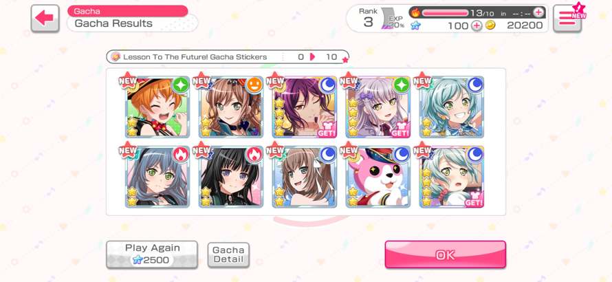 so i lost my endori account like 2 days ago and i finally started a new account and the gacha gods...