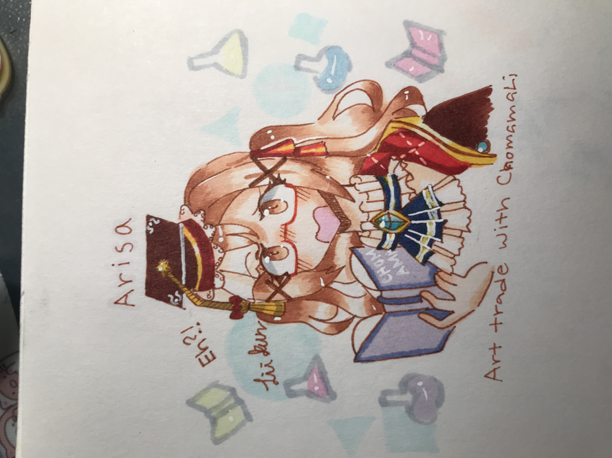   I HAVE AWOKEN FROM THE DEAD  

I’m so sorry Li for having u to wait this long for the art trade....