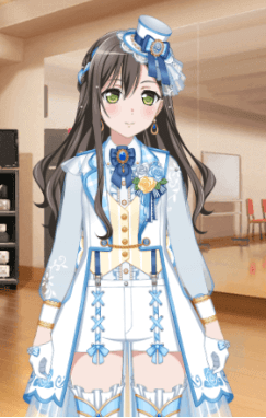 Tae's hair in her new costume looks a lot shorter than usual,,, even though it is wavy, her hair is...