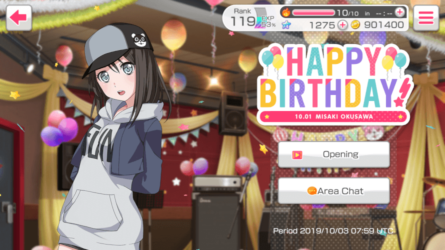 Happy Birthday, dear Misaki!