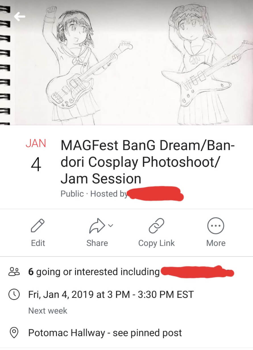 Hopefully final update on the MAGFest photoshoot. I changed the time to 3 PM so it won't conflict...