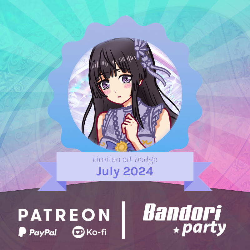      July 2024's Exclusive Badge Has Arrived! 🤩🎉  

 Featuring a special design with Rinko 👗🪞,...