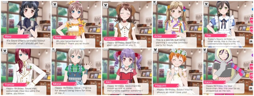 
お誕生日おめでとう!!!  Happy Birthday  Saaya!