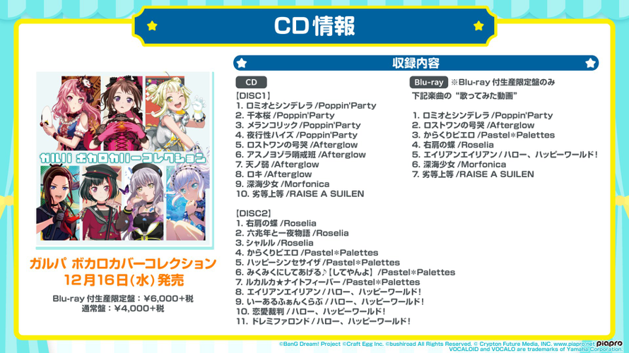 A new Cover Collection has been revealed, a special collection with only Vocaloid covers!

      ...
