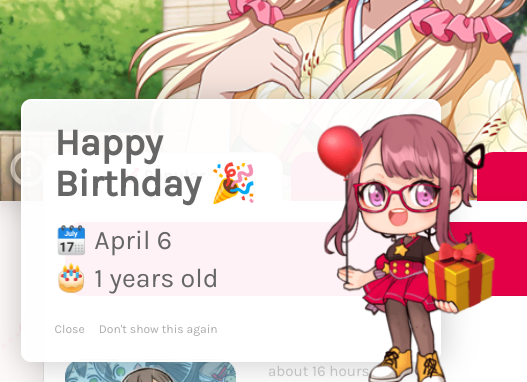   ayyyyy

    the funny thing abt sharing a birthday with an anime character is the character gets...