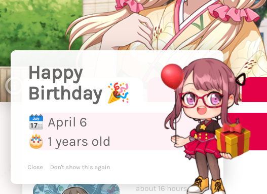   ayyyyy

    the funny thing abt sharing a birthday with an anime character is the character gets...