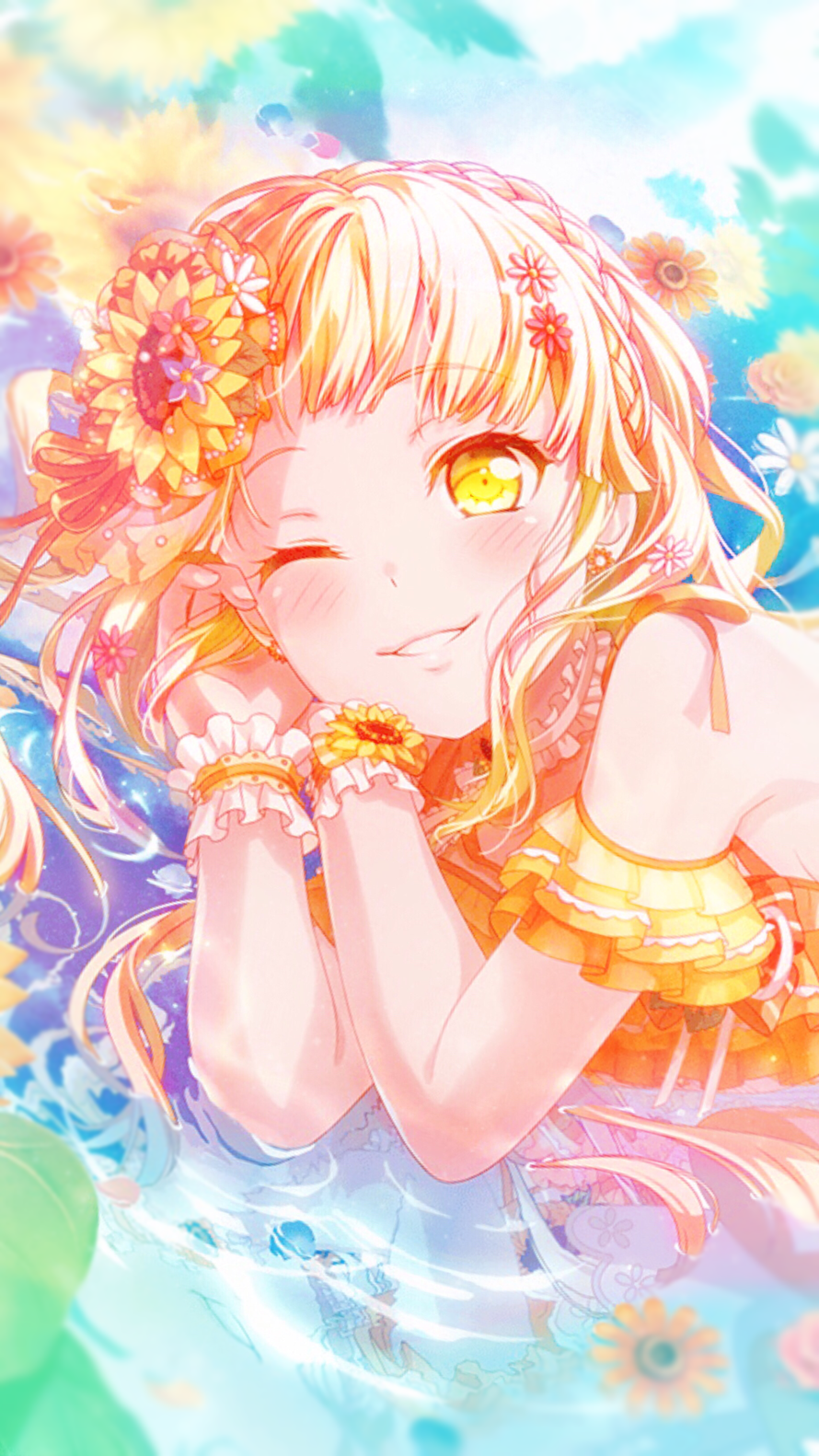 Hello everyone! I made another wallpaper edit of Kokoro but this is actually for someone and they...