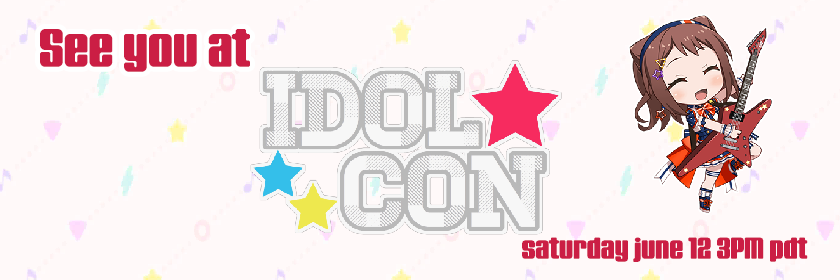    Bandori.Party will be at IdolCon!

This year, our own SBPhiloz will be hosting a panel at the...