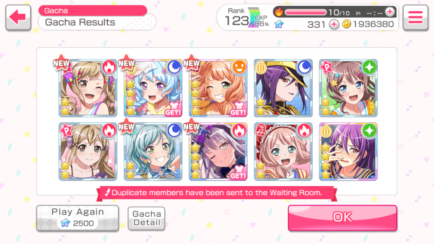 Sadly i didn't get moca buT MY LAST SCOUT WAS A GODS BLESSING 
i soloed a maya 4 star after too...