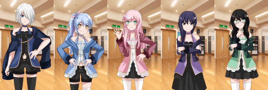 new characters have been datamined! meet COLOR CLASH, a band specializing in duets!

from left to...
