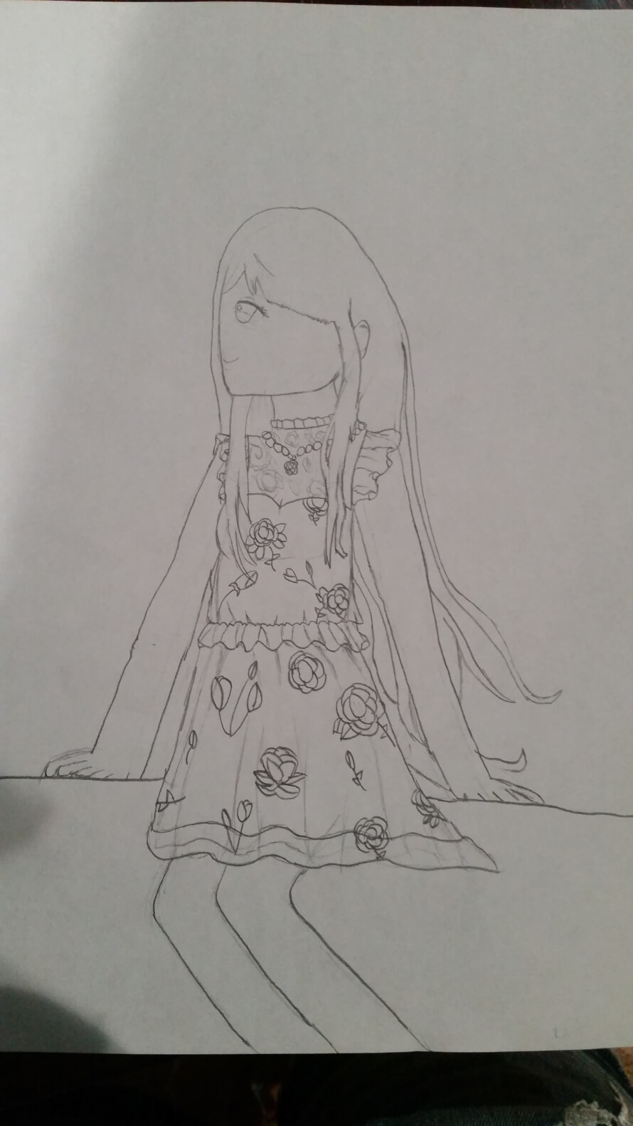   HEY LOOK, SOMETHING!

Decided to do fanart of Nikki from the popular dressup game, Love Nikki!...