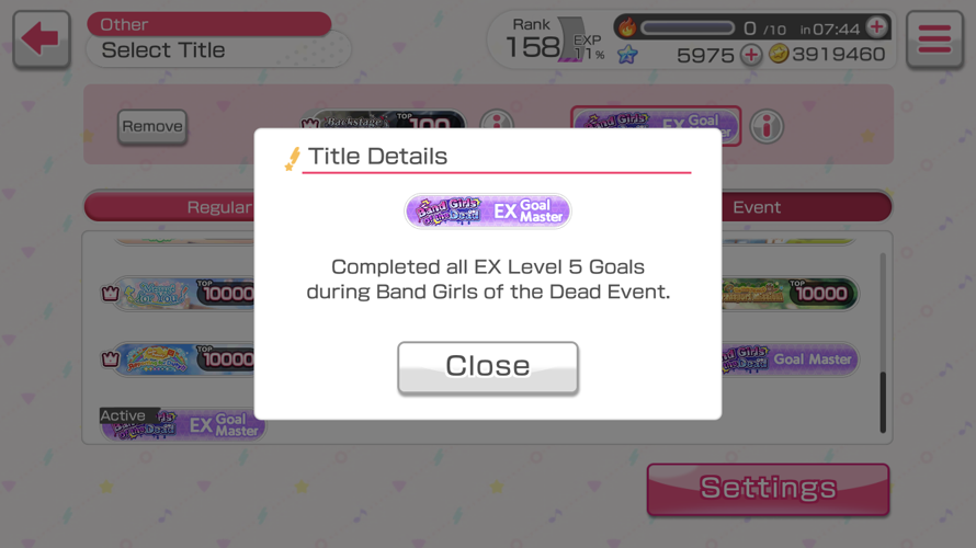 I guess it’s just been a really good day so far...