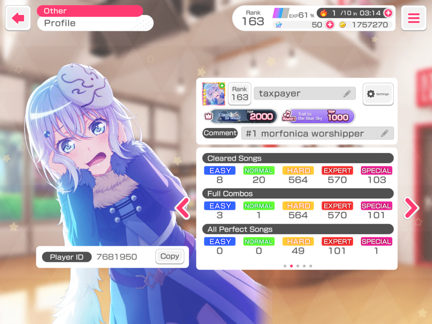 nobody gaf but I full comboed every expert chart 👍