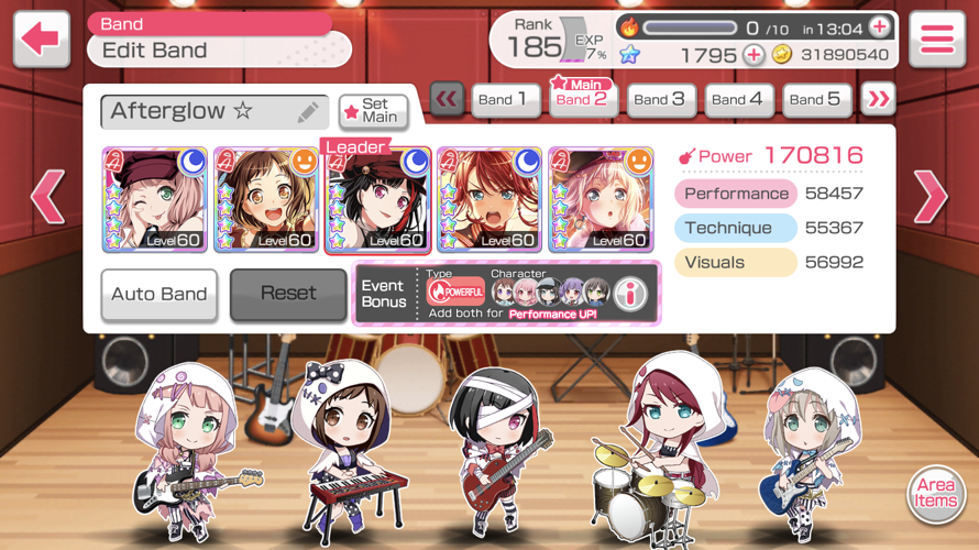 I just realised my new strongest solo team is a full Afterglow team. I finally have a reason to play...